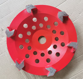 Segmen Panah Diamond Cup Diamond Grinding Wheels Grinding Concrete Dengan Warna Disesuaikan