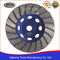 Turbo Type 125mm Grinding Wheel, Permukaan Grinding Wheels Untuk Granit Keras