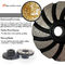 60 mm Emery Diamond Grinding Plate Wheel untuk lantai batu bata beton