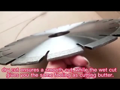 300mm Laser Las Berlian Batu Pemotong Bilah Dengan Slot Kunci Untuk Pemotongan Granit