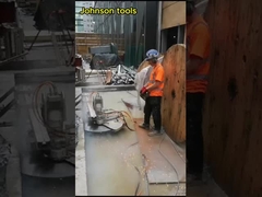 Memotong beton bertulang 3 Meter seperti mentega 10 kali hasil yang lebih cepat!