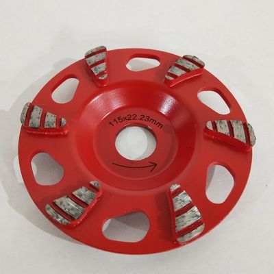 4.5 &quot;115mm Concrete Grinding Cup Wheel Disc Untuk Angle Grinder