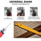 6-Piece Metal Wood Cutting Reciprocating Saw Blades Set untuk logam, plastik, kayu, dan drywall