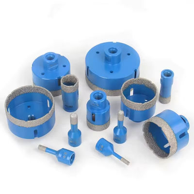 8 10 Mm M14 Vacuum Brazed Diamond Core Drill Bits Untuk Porcelain Tile Granite Masonry