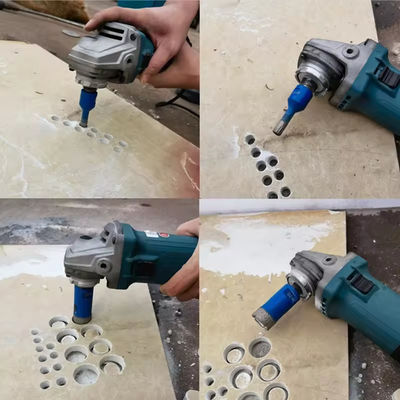 8 10 Mm M14 Vacuum Brazed Diamond Core Drill Bits Untuk Porcelain Tile Granite Masonry