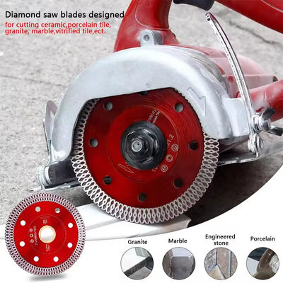 4.5 Inci Multipurpose basah kering Diamond Cutting Disc diperkuat Blade Diamond Saw Blade