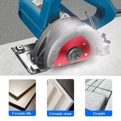 105/110/125 mm Alat pemotong granit ubin Diski pemotong marmer Hot Press Sintered Turbo Wave Diamond Saw Blades