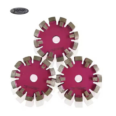 125mm lantai laser dilas berlian 17mm Segmen tebal lantai alur cakram Tuck Point Saw Blade
