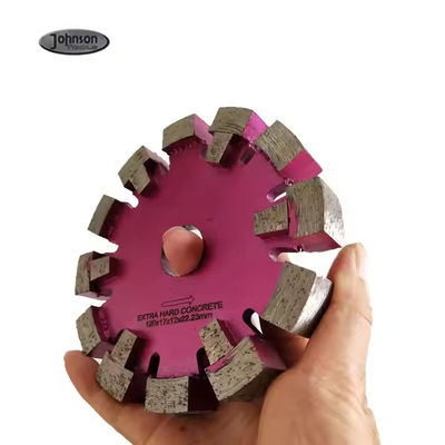 125mm lantai laser dilas berlian 17mm Segmen tebal lantai alur cakram Tuck Point Saw Blade