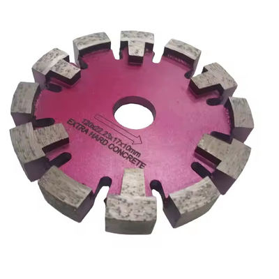 125mm lantai laser dilas berlian 17mm Segmen tebal lantai alur cakram Tuck Point Saw Blade