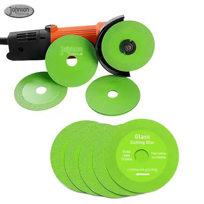 4 Inch 100 Mm Green Ultra-Thin Jade Glass Cutter Thin Diamond Marble Saw Blade Ceramic Tile Glass Cutting Disk Untuk Kaca