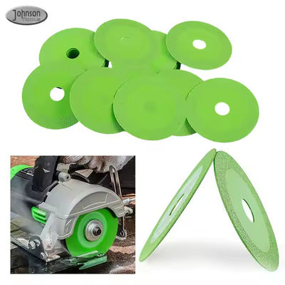 4 Inch 100 Mm Green Ultra-Thin Jade Glass Cutter Thin Diamond Marble Saw Blade Ceramic Tile Glass Cutting Disk Untuk Kaca