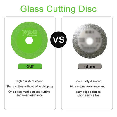 4inch Disco De Corte Para De Vidrio Diamond Glass Cutting Saw Balde Para Cortar Ceramic Porcelain Disc Untuk Kaca Keramik