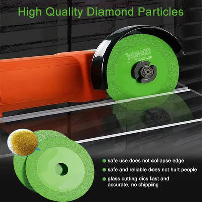 4inch Disco De Corte Para De Vidrio Diamond Glass Cutting Saw Balde Para Cortar Ceramic Porcelain Disc Untuk Kaca Keramik