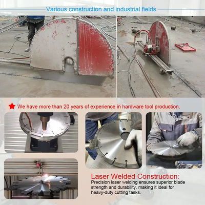 Diameter besar 800mm pemotong beton berlian dinding melihat pisau untuk memotong pembongkaran konstruksi beton bertulang
