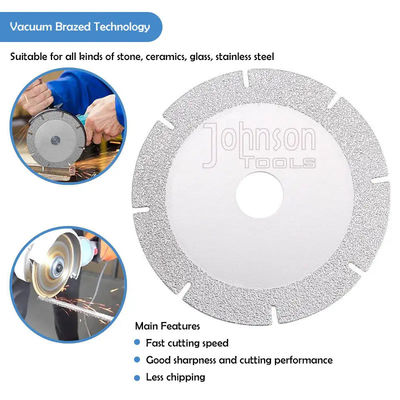 4 Inch Vacuum Brazed Marble Cutting Disc Cutting Saw Blade Untuk Marmer Dan Keramik Kaca