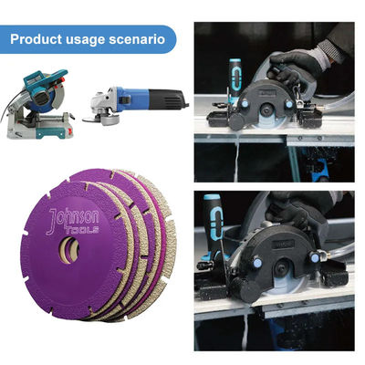 4 Inch Vacuum Brazed Marble Cutting Disc Cutting Saw Blade Untuk Marmer Dan Keramik Kaca