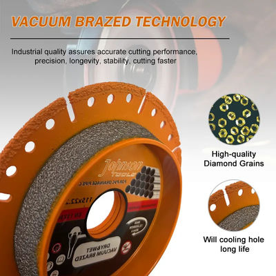 Vacuum Brazed Diamond Blade untuk Pipe 115mm Diamond blade Pro Pipe Cutter