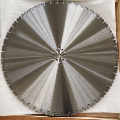 36 "900mm Diamond Wall Saw Blades Untuk Heavy Reinforced Concrete / Bridge Deck