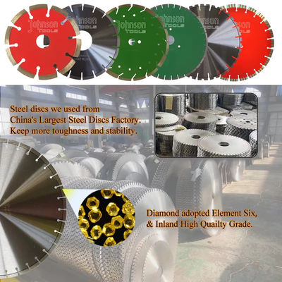 12 Inch 300mm Laser Welded Diamond Saw Blades Untuk Memotong Granit Keras