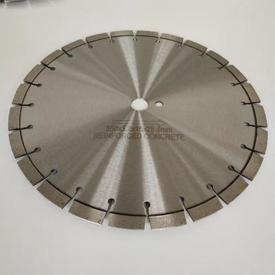350mm 14 Inch Laser Welded Concrete Saw Blades Untuk Circular Saw