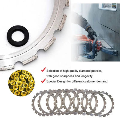 350mm Ring Saw Blade Untuk Memotong Beton, 14 Inch Saw Blade Konkret