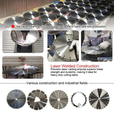 350mm Ring Saw Blade Untuk Memotong Beton, 14 Inch Saw Blade Konkret