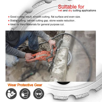 350mm Ring Saw Blade Untuk Memotong Beton, 14 Inch Saw Blade Konkret