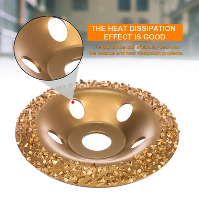Gold Buffing Tungsten Carbide Grinding Disc Untuk Karet dan Kain Kasar