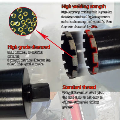 Efisiensi Tinggi Masonry Core Bit 8207501000, Diamond Tip Drill Bit 150mm