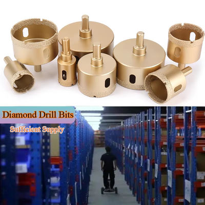 M14 Round Hole Tile Core Drill Bit Vakum Brazed