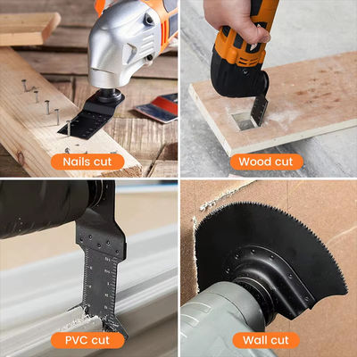 45MM Bi-Metal Multi Tool Metal Saw Blade Alat Osilasi untuk kayu, plastik, logam
