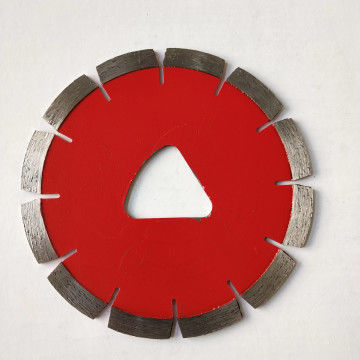 Soff Potong Laser Welded 6 Inch Diamond Saw Blades Untuk Pemotongan Beton Hijau