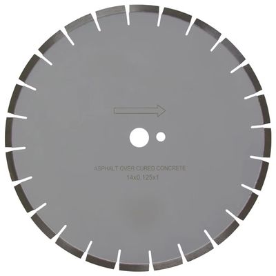 Laser Welded Saw Pemotongan Cepat 500mm Diamond Wet Tile Cutter Blade