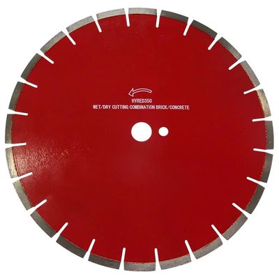 Laser Welded Saw Pemotongan Cepat 500mm Diamond Wet Tile Cutter Blade