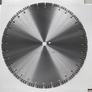 600mm Customized Diamond Beton Saw Blades Untuk Beton Lapisan