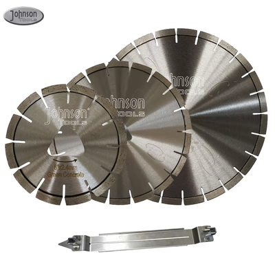 13.5 "Soft Cut Diamond Concrete Saw Blades Untuk Sambungan Beton Potong Hijau