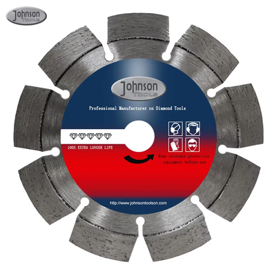 Panjang Seumur Hidup 125mm Berlian Beton Cutting Blades Untuk Sembuh Pemotongan Beton