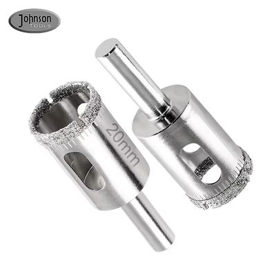 Tile Hollow Cutters 80mm Diamond Core Drill Bits Untuk Kaca