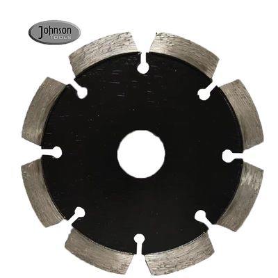 Pemotongan Basah / Kering 125mm Diamond Tuck Point Saw Blade Untuk Grooving Batu Beton