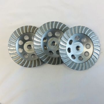 100mm Segmented Diamond Concrete Cup Wheel Untuk Grinder