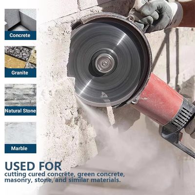 Laser Welded 180mm Diamond Cutting Saw Blade Untuk Grooving