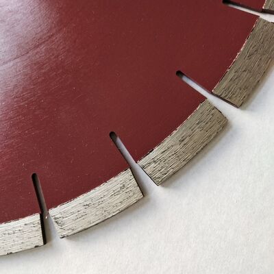 350mm Laser Welded Blade Dengan Diam Inti Untuk Batu Bata Api Padat Dipecat