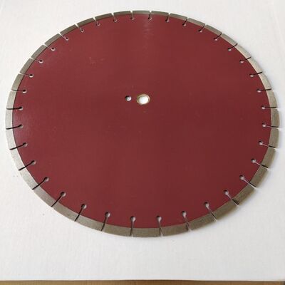 550mm Laser Diamond Concrete Saw Blades Untuk Pemotongan Lantai Beton Kering Atau Basah