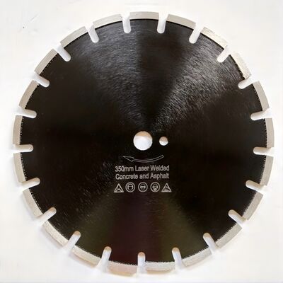 450mm Laser Loop Diamond Concrete Saw Blades Ketebalan Segmen Dilakukan Sesuai Permintaan Anda