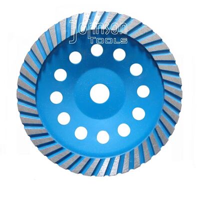 Balanced Turbo 125mm Diamond Grinding Wheels Untuk Batu dengan ulir M14