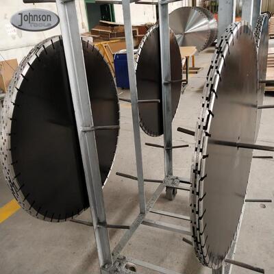 SGS OD1500mm Berlian Melihat Pisau Untuk Memotong Beton Dan Aspal Yang Cepat