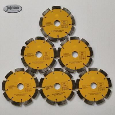 125mm Tuck Point Diamond Blades Kekuatan pengelasan yang tinggi