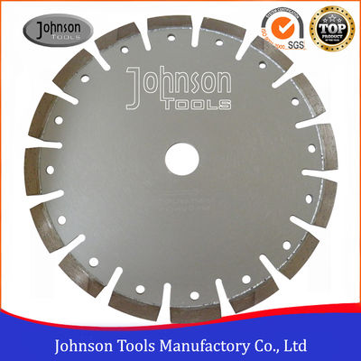 U Slot 210mm Tuck Point Diamond Blades Dengan Hiasan Lubang Warna silver
