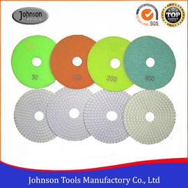 Star Shape Wet Diamond 3 Step Granite Polishing Pads Untuk Marmer